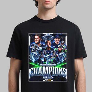NFL Super Bowl LX Champions 2026 Seattle Seahawks T-Shirt